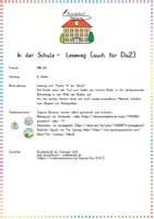 Vorschau - Arbeitsblätter - In der Schule - Leseweg (auch für DaZ) - Seite 1