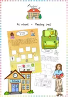 Vorschau - Arbeitsblätter - Sparpaket Reading trails (GROWING BUNDLE) - Seite 1