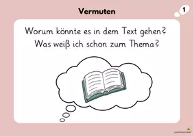 Vorschau - Fördermaterial/Inklusion - Lesestrategien/"Leseschritte für Starter"/Tafelmaterial/Lesefächer in GS - Seite 3