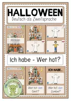 Vorschau - Spiele - HALLOWEEN Ich habe Wer hat - Deckblatt