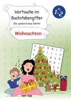 Vorschau - Arbeitsblätter - Wortsuche im Buchstabengitter Weihnachten Kl. 1./2. - Deckblatt