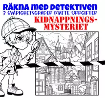 förhandsvisning - Räkna med detektiven - Kidnappningsmysteriet - försättsblad