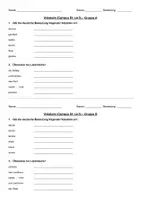 Vorschau - Test - Latein: Sammlung von Vokabeltests Campus B1 L1-15 - Seite 2