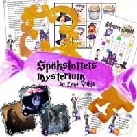 förhandsvisning - Spökslottets mysterium – Skattjakt med magiskt uppdrag! - försättsblad