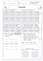 Vorschau - Klassenarbeiten - Schriftlich Rechnen / ZR 1000: Klassenarbeit (Addieren & Subtrahieren) - Mathe - Kl. 3/4 - Seite 2