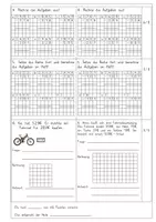 Vorschau - Klassenarbeiten - Schriftlich Rechnen / ZR 1000: Klassenarbeit (Addieren & Subtrahieren) - Mathe - Kl. 3/4 - Seite 3