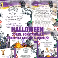 förhandsvisning - Skattjakt / Bokstavsjakt med Halloweenskämt ENGELSKA - försättsblad