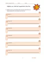Vorschau - Arbeitsblätter - Kurzgeschichte: "Maxis Plan" (Franziska Dittert): mit Aufgaben zur Inhaltswiedergabe | LÖSUNGEN | Deutsch Klasse 6-7 - Seite 3