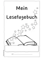 Vorschau - Arbeitsblätter - Lesetagebuch Lesejournal Vorlagen Deutsch für alle Bücher - Seite 2