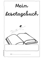 Vorschau - Arbeitsblätter - Lesetagebuch Lesejournal Vorlagen Deutsch für alle Bücher - Seite 3