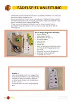 Vorschau - Stationenlernen - Fädelspiel für Freiarbeit und Wiederholung (Gespamtpaket Vorschule und 1.Klasse) inkl. leeren Seiten - Deckblatt