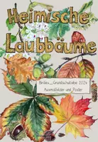 Vorschau - Mal- und Bastelvorlagen - Heimische Laubbäume - Deckblatt