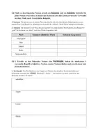 Vorschau - Arbeitsblätter - Arbeitsblatt: Nomen - Vier Fälle, Synonym, Wortfamilien - Seite 1