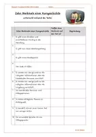 Vorschau - Arbeitsblätter - Zehn Merkmale einer Kurzgeschichte: Arbeitsblatt, für alle Texte einsetzbar (Klasse 6-10) - Seite 1