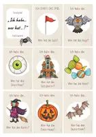 Vorschau - Spiele - "Ich habe... wer hat...?" - Halloween (3-fach diff.) - Seite 1