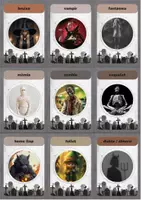 anteprima - Flashcard - Carte di vocabolario di Halloween – lessico in catalano - Pagina 1