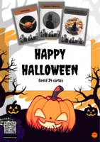 anteprima - Flashcard - Carte di vocabolario di Halloween – lessico in catalano - Pagina di copertina