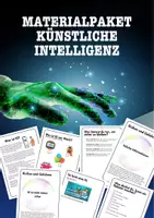 Vorschau - Arbeitsblätter - Unterrichtspaket Künstliche Intelligenz, inkl. Audio - Deckblatt