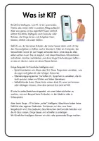Vorschau - Arbeitsblätter - Unterrichtspaket Künstliche Intelligenz, inkl. Audio - Seite 1