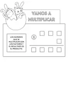 Vista previa - Unidades / Secuencias / Situaciones de Aprendizaje - PLANTILLA DE LA MULTIPLICACIÓN - página 2