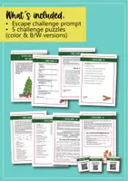 anteprima - Esercizi - Christmas Escape Room - 2a e 3a media (inglese) - Pagina 2