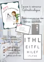 Aperçu - Apprentissages en autonomie - Espace à scénario cabinet d'ophtalmologie - Page de couverture