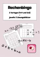Vorschau - Arbeitsblätter - Rechenbingo - Kopfrechnen für Vertretungen - Deckblatt