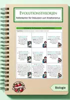 Vorschau - Arbeitsblätter - Rollenkarten: Diskussion - Kreationismus - Deckblatt