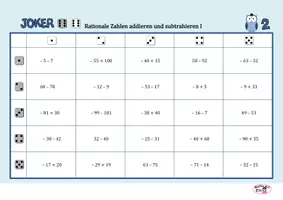 Vorschau - Spiele - Materialpaket Spiele mit rationalen Zahlen - Seite 3