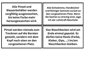 Vorschau - Poster - Waschstraße im Kunstraum (Regeln am Waschbecken) - Seite 2