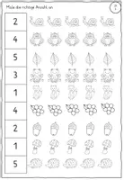 Vorschau - Arbeitsblätter - Zahlenraum 1-4 - Seite 3