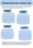Vorschau - Arbeitsblätter - Lernen lernen: Konzentrationsübungen und Stressmanagement - Seite 3