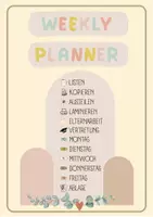 Vorschau - Mal- und Bastelvorlagen - Wochenplaner Seiten für Dokumentenmappe - Seite 2
