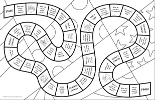 anteprima - Materiale di supporto/inclusione - Daily routine speaking board game (inglese) - Pagina 3