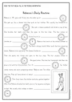 anteprima - Esercizi - Telling the time worksheet (inglese) - Pagina 2