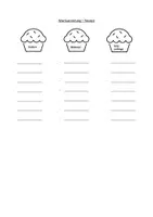 Vorschau - Arbeitsblätter - Wortsammlung Rezept - Deckblatt