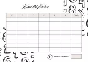 Vorschau - Spiele - Materialpaket Beat the Teacher - Deckblatt