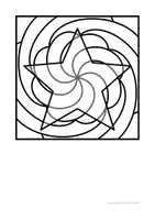 Vorschau - Mal- und Bastelvorlagen - Windlichter - Winter/Weihnachten 2024 Mandala-Design - Seite 2