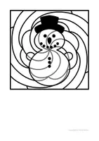 Vorschau - Mal- und Bastelvorlagen - Windlichter - Winter/Weihnachten 2024 Mandala-Design - Seite 3