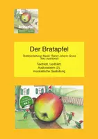 Vorschau - Arbeitsblätter - Bratapfellied -Herbstlied - RJ Gross - Deckblatt