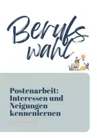 Vorschau - Unterrichtsreihen - Interessen und Neigungen kennenlernen - Deckblatt