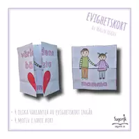förhandsvisning - Evighetskort mors dag - försättsblad
