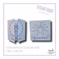 förhandsvisning - Evighetskort nyår - försättsblad