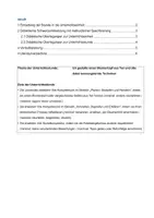Vorschau - Stundenentwürfe - Lehrprobe / Unterrichtsbesuch - Arbeiten mit Ton, Blumentöpfe - Seite 1