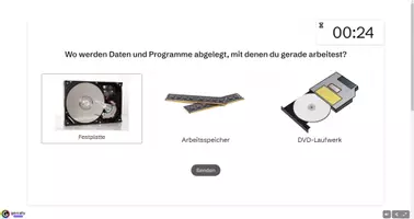 Vorschau - Interaktives Material - Informatik: PC-Hardware: Interaktives Quiz „Was steckt in einem Computer?“ - Seite 1