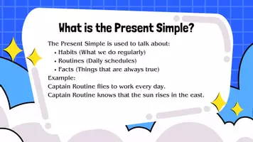Προεπισκόπηση - Διαδραστικό υλικό - Present Simple with Captain Routine - Σελίδα 2