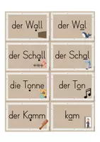 Vorschau - Spiele - Übung Wörter mit doppeltem Mitlaut, kurze und lange Selbstlaute - Seite 2
