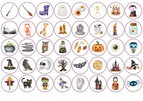 Vista previa - Juegos / Gamificación - HALLOWEEN: Ruleta Vocabulario - Agudeza visual - página 2