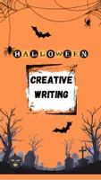 Vorschau - Stationenlernen - Creative Writing Project Halloween year 6, 7, 8, 9, 10 tbl, differenziert 6 Kompetenzen - Deckblatt