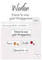 Vorschau - Unterrichtsreihen - Materialpaket (Ziel)Werfen - Seite 1